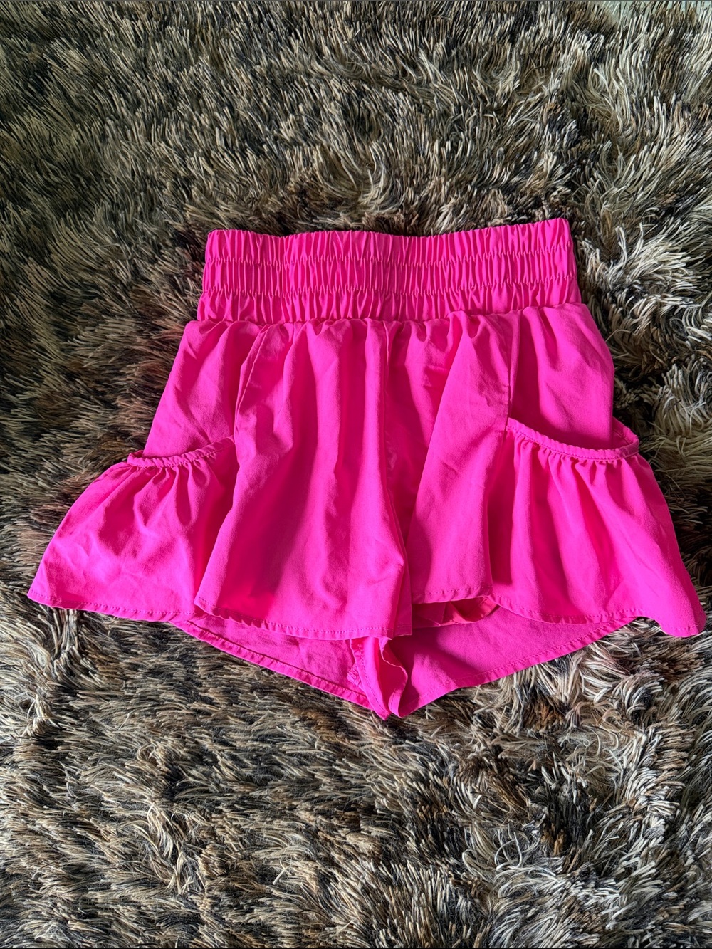 Hot Pink Athletic Shorts